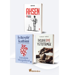 Ahsen En Güzele Yolculuk (Yazar: Mehmet Yıldız) / İyileştir Kalbini (Yazar: Yasmin Mogahed) / İnsanı İyi Yetiştirmek (Yazar: Yunus Yağız)