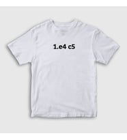 Presmono Unisex Çocuk Beyaz Sicilian Opening Chess Satranç T-Shirt 339521tt (Beyaz)