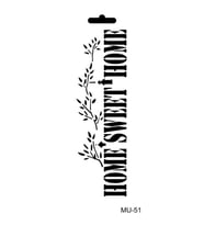 Cadence Mix Media Stencil 10x20 cm. MU-51 