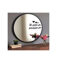 Duvar Ayna Sticker 30cm X 50 Cm Ölçülerinde