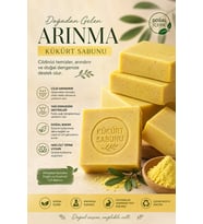 Herbliss Doğal El Yapımı Kükürt Sabunu 100 Gr