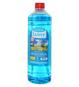 Lansy Yazlık Cam Suyu 1 Litre Konsantre 1/5 (Mavi)