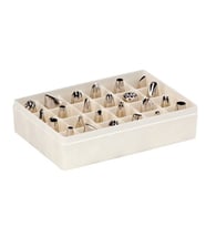 Tahtakale Toptancı Metal Pasta Duy Seti 24 Lü B047