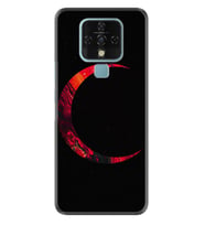 Tecno Camon 16 18P Pova Pova 3 Pova Neo Kılıf Desemli Silikon Red Moons 1747
