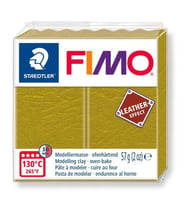 Staedtler Fimo Leather (Deri) Effect Polimer Kil 57 gr 519 Zeytin Yeşili 