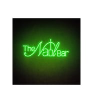 The Nail BAR Yazılı ve Şekilli Neon Tabela