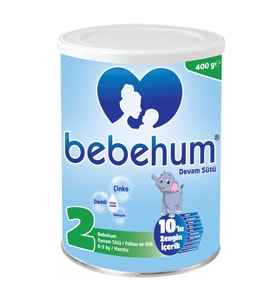 Bebehum 2 Numara Teneke Devam Sütü 6-9 Ay 400 gr