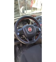 DİKİŞLİ DERİ DİREKSİYON KILIFI NOKTALI DERİ/KIRMIZI DİKİŞLİ DOBLO İÇİN HIZLI KARGO