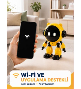 Türkçe Konuşan Yapay Zeka Robotu Çocuklar İçin Eğitici Akıllı Oyun ve Ders Arkadaşı