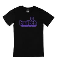 Twitch Siyah Tişört