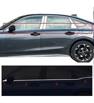 Honda Civic Fe1 Uyumlu Cam Kenar Krom Çerçevesi Çıtası Nikejal 2021+ 2012cvccf1e