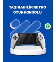Taşınabilir 4.3” Ekranlı Retro Oyun Cihazı