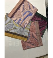 ETNİK DESENLİ ŞAL 75 X 190 MM RETRO SOFT ŞAL (Yeşil)