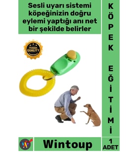 #KöpekEğitim Profesyonel Sesli Uyarı Pozitif Şartlandırma Komut Onaylama Clicker Köpek Eğitim Aleti