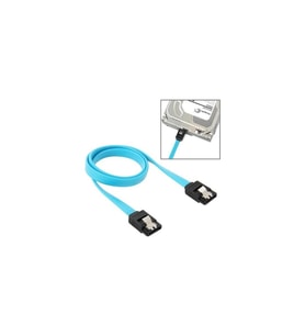 Alfais SATA 3 Veri Kablosu 40 cm – HDD/SSD Uyumlu, 6 Gb/s Hız, Yüksek Performanslı ve Dayanıklı Tasarım