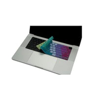 McStorey Macbook Air Pro M1-M2 ile Uyumlu Klavye Koruyucu A2681 A2442 2485 A2780 US İngilizce Dazzle (Pembe-Fuşya)