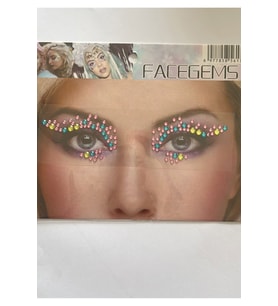 Face Gems Yüz Süsleme Taşı Vücut Kristali Model 26