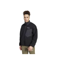 adidas Xpl Pile Fl Jkt Erkek Outdoor Polar Ceket IZ4995 Siyah