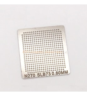 KALIP STENCİL CPU SLB6Z QGFD QGZR SLG9Y QJGF N280 SLGL9 N270 SLB73 N230 0,6 MM