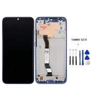 Xiaomi Redmi NOTE 8 Uyumlu Lcd Ekran Dokunmatik Servis ÇITALI MAVİ + TAMİR SETİ