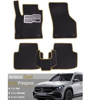 Mercedes Benz EQB (2021-2025) Uyumlu EVA Paspas Tam Set–Araca Özel Tasarım,Su Geçirmez,Kolay Montaj