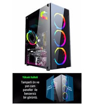 CacheX İntel Core i3 12100F 16GB DDR4 512GB NVME SSD M.2 GTX 1660 Tİ 6GB 192 Bit Ekran Kartı Oyuncu Masaüstü Bilgisayar
