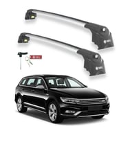 Turtle Volkswagen Passat Alltrack (B8) 2015-2023 Ara Atkı Air2 Gri