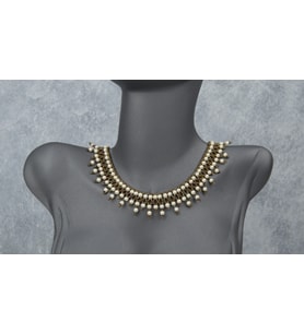 BONCUK İŞİ EL YAPIMI KOLYE HANDMADE