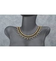 BONCUK İŞİ EL YAPIMI KOLYE HANDMADE