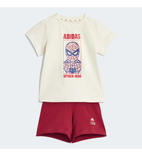 adidas JZ3550 I MRVL SM T SET Çocuk Eşofman Takımı (Bej)