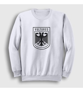 Presmono Unisex Beyaz Vultures Kanye West Sweatshirt 422473tt (Beyaz)