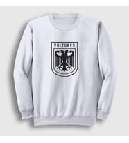 Presmono Unisex Beyaz Vultures Kanye West Sweatshirt 422473tt (Beyaz)