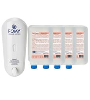 FOMY Hassas Cilt Köpük Sabun 4'lü ve 1 Adet Dispenser 1000 ml