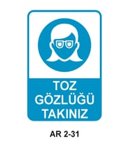 İŞ GÜVENLİĞİ UYARI LEVHASI 1 ADET PVC 21 X 29CM