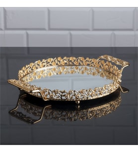 LÜKS TAŞLI TEPSİ 25 CM
