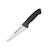 38118 Ecco Kasap Et, Kemik Sıyırma Bıçağı 14,5 Cm - Siyah