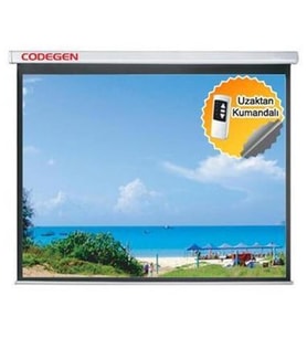 CODEGEN EX-30 300X225 MOTORLU UZAKTAN KUMANDALI PERDE  (Çok Renkli)