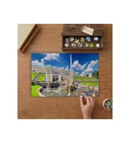 Rusya Katherine Sarayı Bahçesi Tasarımı 240 parça Ahşap Puzzle Ahşap Kutuda MP01246