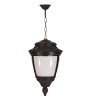 AVONNI BFE-68041-BSY-OP Siyah Boyalı Dış Mekan Aydınlatma E27 Aluminyum Polikarbon Cam 28cm