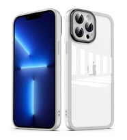 Apple iPhone 12 Pro Max Kılıf Kamera Korumalı Transparan Zore Post Kılıf (Renksiz)