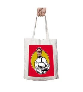 Geek Trooper Big Bang Theory Star Wars iki Tarafı Kalıcı Baskılı Yıkanabilir Çanta
