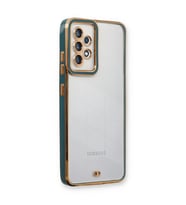 Samsung Galaxy A53 5g Kılıf Liva Lens Silikon - Yeşil