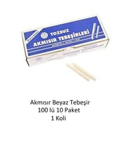 100 lü Beyaz Tebeşir 10 Paket 1 Koli