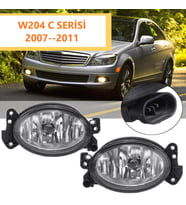 Mercedes W204 C Serisi Sağ + Sol Ön Sis Lambası Takımı 2007--2011