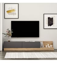 TV Sehpası Masal Antrasit Çırağan 180 cm