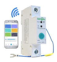 Yeni Xd Pm-14603 Akilli Ev Si·stemi· I·çi·n Wi·fi· Si·gorta 63A (Tongou - Eweli·nk) Kampanya