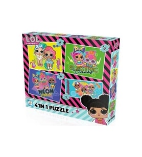 LOL7627 LOL 4İN1 PUZZLE ANAOKUL