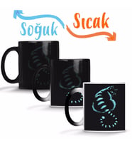 Cheshire Sihirli Kupa Bardak Porselen