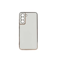 Samsung Galaxy S21 FE Uyumlu Kılıf Zore Bark Kapak (Beyaz)