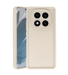 Xiaomi Redmi Note 14 Pro 5G Kılıf Viera Silikon - Krem